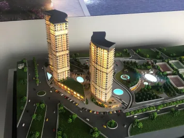 Cyprus Hotel radye jeneral temel ve zemin kazık modeli 5