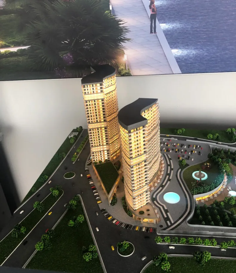 Cyprus Hotel perde duvar ve çekirdek yerleşimi 6