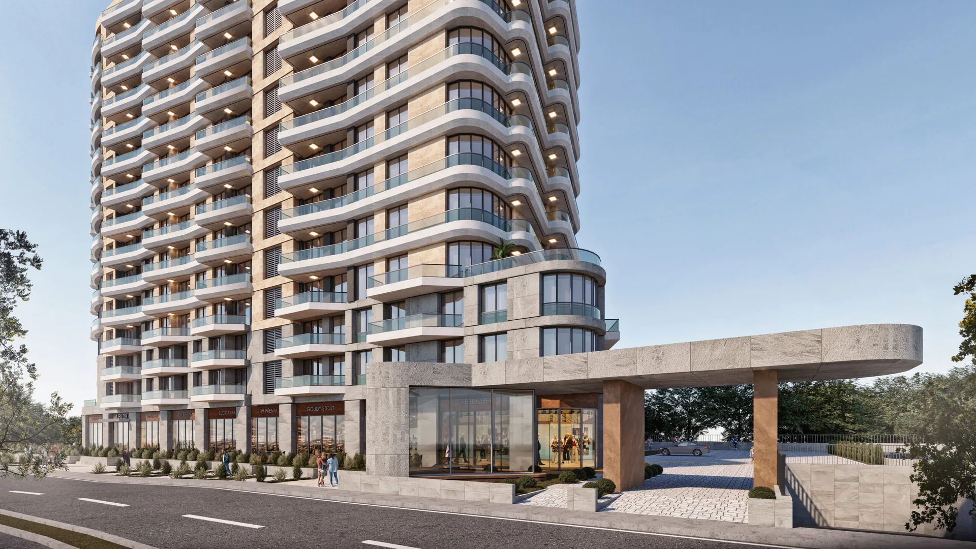 Flamingo Gül İnşaat mimari render 22