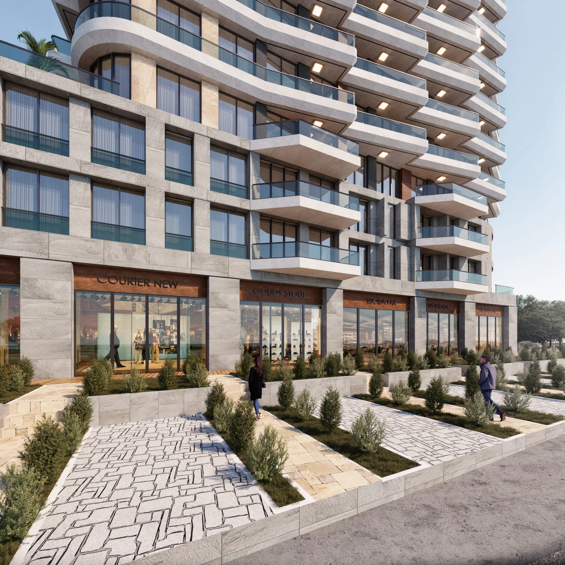 Flamingo Gül İnşaat detay render 24