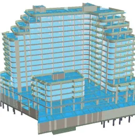 Flamingo Gül İnşaat analiz modeli 3